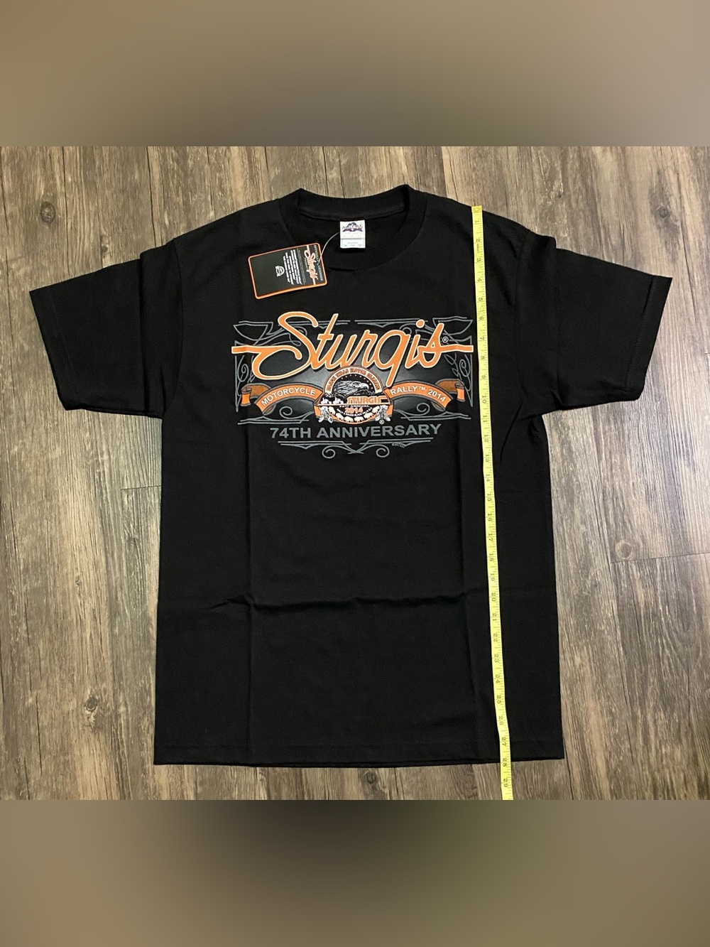 Sturgis Motorcycle Rally 2014 Shirt Mens MEDIUM 74th Anniversary AAA NWT